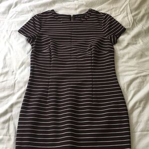 Ann Taylor Striped Dress